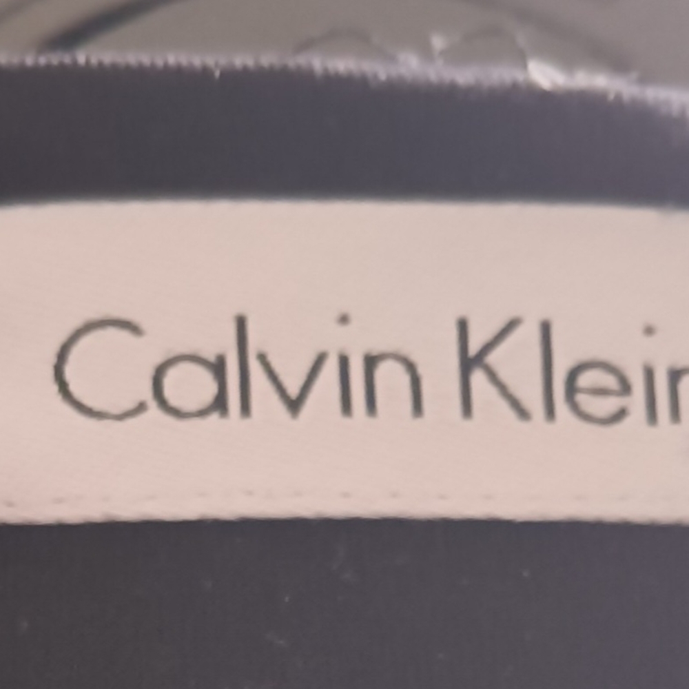 Calvin Klein Black Long Sleeve Stretchy Wrap 10 Dress - Picture 6 of 6